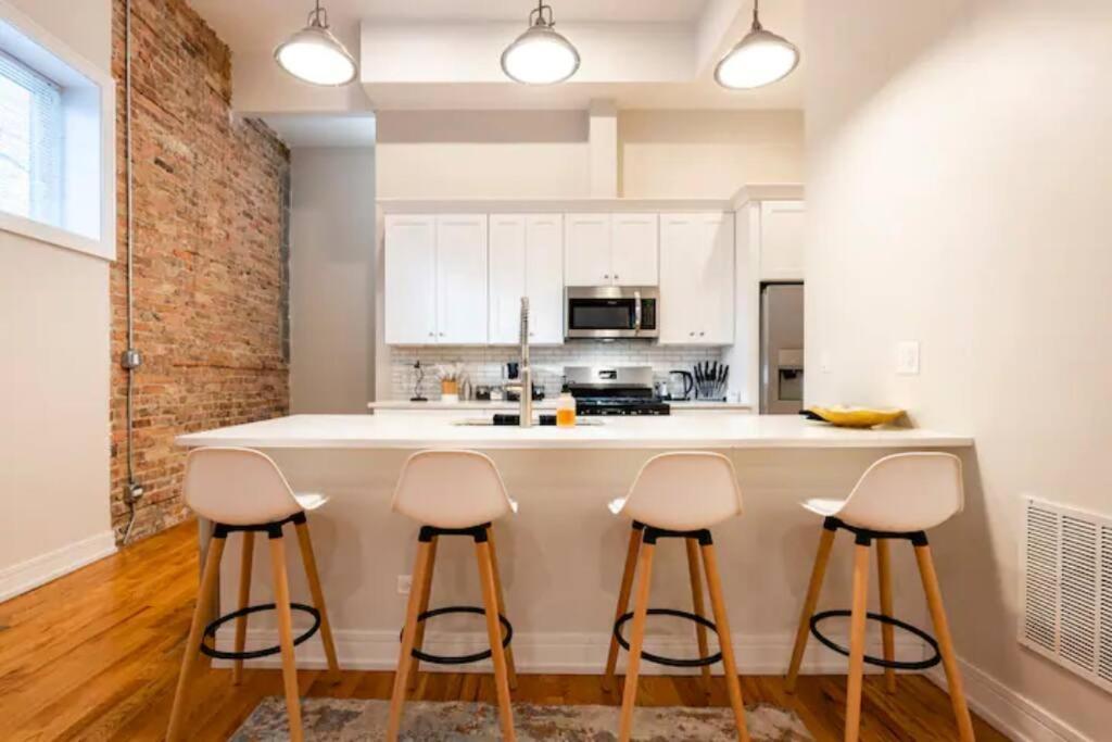 Luxurious Downtown 3 Bed 2 Bth Apartman Chicago Kültér fotó